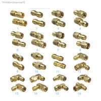 ✓❏✁ 1pcs Connector SMA RP SMA to SMA RP SMA Male Plug Female Jack RF Coaxial Adapter Wire Terminal Brass