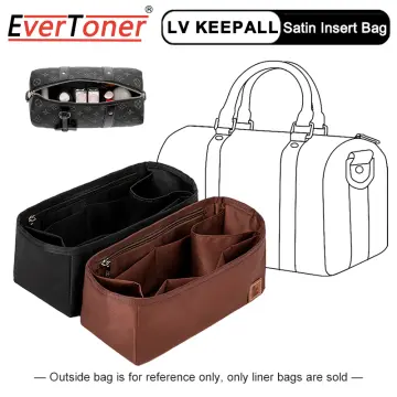 For Travel organizer insert bag Organizer for LV Keepall 50 Black