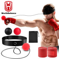 Worthdefence Kick ing Reflex Ball Head Band Fighting Speed Training Punch Balls Muay Tai MMA อุปกรณ์ออกกำลังกาย Accessories