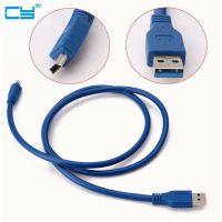 ประเภท3.0 Usb ความเร็ว-ตัวผู้ไปยังมินิ Usb 3.0มินิ10pin ตัวผู้สายสีน้ำเงิน30ซม./0.3ม. 60ซม./0.6ม. 100ซม./1ม. 150ซม./1.5ม. 300ซม./3ม. 500ซม./5ม.