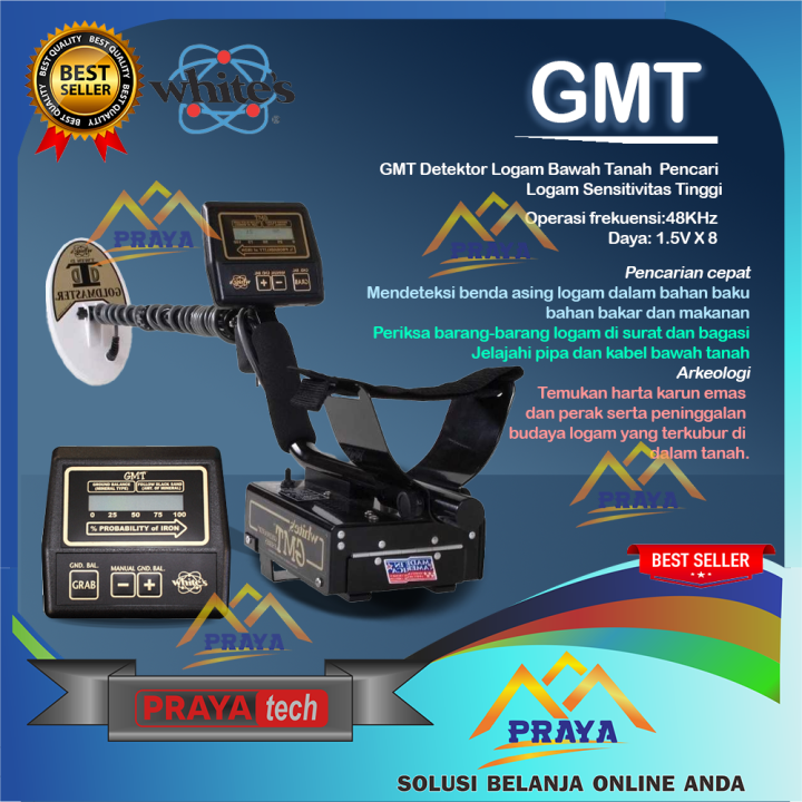 GMT GOLD MASTER METAL DETECTOR FISHER LABS WHITE'S Lazada Indonesia