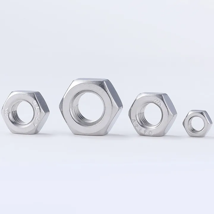 1/2/5/10pcs 304 Stainless Steel Left Hand Thread Hex Nut Reverse Thread Hexagon Nuts M4 M5 M6 M8