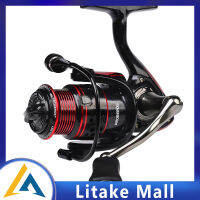 Lure Spinning Fishing Reel 5.1:1อัตราทดเกียร์11กก. ลากสูงสุดน้ำหนักเบาหล่อยาว Fishing Tackle