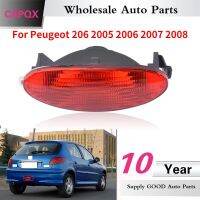 Capqx ไฟตัดหมอกสำหรับ Peugeot 206 2005 2006 2007 2008หลังโคมไฟถอยหลังแบบไม่มีหลอดไฟ