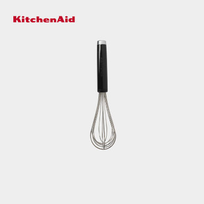 KitchenAid Stainless Steel Whisk - Onyx Black/ White ตะกร้อมือสแตนเลส