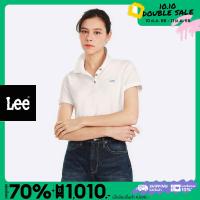 LEE เสื้อยืดโปโลผู้หญิง คอลเลคชั่น Lee Club ทรงเอวลอย ทรง SEASONAL รุ่น LE S223WPOLN26 ลี เสื้อยืดโปโล เสื้อ เสื้อผ้าผู้หญิง