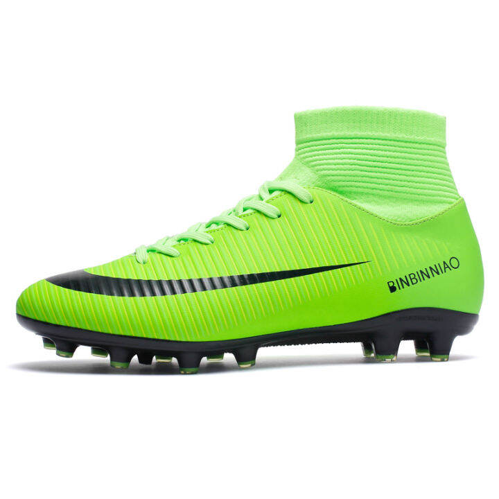 kids-boy-girls-outdoor-soccer-cleats-shoes-tffg-ankle-top-football-boots-soccer-training-sneakers-child-sports-shoes-eu32-38