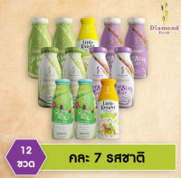 น้ำนมข้าวยาคู ตรา Diamond fresh คละ 7 รสชาติ Size 180 ml. x 1 ลัง (12 ขวด)