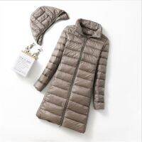 [COD] Pressure Down Jackets Floor Warm Hooded Coat Female Windbreaker Puffer Parkas