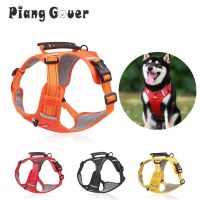 【FCL】▲☑✘ Reflective Dog Harness Outdoor Carrier Chest for Small Medium Large Big Training Supplies