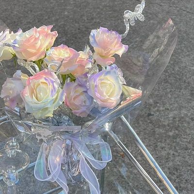 💖พร้อมสต็อก💖ขั้นสูงหัวใจเดิน Aurora Rose Bouquet ของขวัญวันเกิดเพื่อนที่ดีที่สุดสำหรับเด็กผู้หญิงภรรยาปฏิบัติและประณีตสำหรับเพื่อน