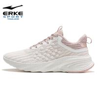 ERKE Zoom Knit สี Light Nude/Nike Pink รองเท้าผ้าใบ ผู้หญิง รองรับการวิ่งและออกกำลังกาย