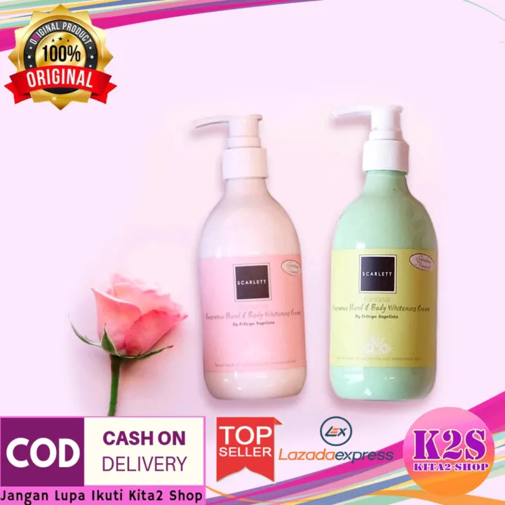 SCARLETT WHITENING BODY LOTION Romansa By Felicya Angelista Bisa Bayar ...