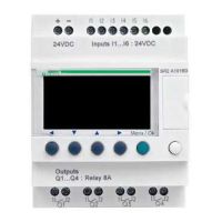 SR2A101BD zelio Smart Relay PLC ดั้งเดิม24vdcs