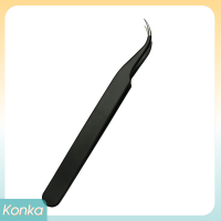 ✨ Konka สแตนเลสสิวหัวดำ Remover BEND คลิปเครื่องมือ comedone แหนบโค้งสิวเสี้ยน