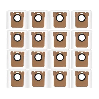 16PCS Dust Bag Replacement Robot Vacuum Cleaner Accessories for Dreame L10S Ultra S10 S10 Pro for Mijia Omni X10+