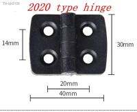 ►✕♚ 2pcs/lot 2020 3030 4040 ABS Plastic Nylon Hinge Electric Cabinet Industrial Hinges Coupling Head Gemel Accessory