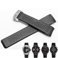 Suitable For Tiger Howard Watch Strap Super Carlila Series Waterproof Rubber Folding Buckle Bracelet 22 24mm