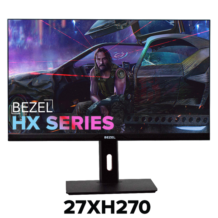 Bezel 27HX270 Gaming Monitor 27" 27 Inches QHD 2560 x 1440p