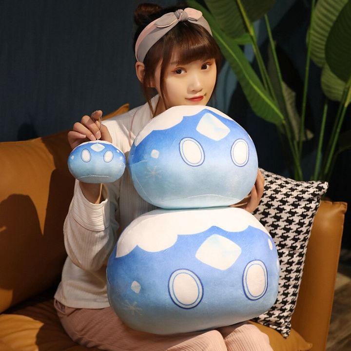 10-30cm-game-genshin-impact-slime-theme-pillow-cute-plush-dolls-keli-dango-throw-handful-toys-cushion-cartoon-birthday-xmas-gift