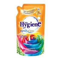 รีฟิลน้ำยาปรับผ้านุ่ม HYGIENE 490 มล. แฮปปี้ซันชายน์FABRIC SOFTENER REFILL HYGIENE 490ML HAPPY SUNSHINE **สินค้าแนะนำ**