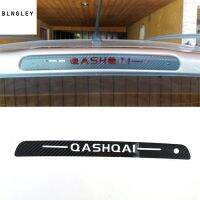 สติกเกอร์รถคาร์บอนไฟเบอร์ติดไฟเบรคสูงสูง1ชิ้นสำหรับ J10 Qashqai ของ2009-nissan