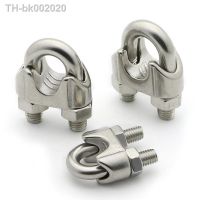 ✾♞ 304 Stainless Steel Wire Rope Clips U type clamp Wire Rope Clip Cable Bolts Rigging Hardware clamps M2 3 4 5 6 8 10 12 14 16 18