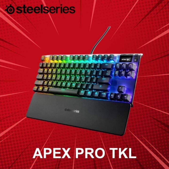 คีย์บอร์ด SteelSeries รุ่น Apex Pro TKL (ภาษาอังกฤษ) ประกันศูนย์ 1 ปี ...