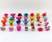 50ชิ้น/ล็อตการ์ตูนตัวเลข Lalalaloopsy,ตุ๊กตาการ์ตูนน่ารักสำหรับเด็กผู้หญิง,ของเล่นเด็กผู้หญิงขนาดเล็กที่มีสัตว์การ์ตูน,ส่ง Madeline แบบสุ่ม