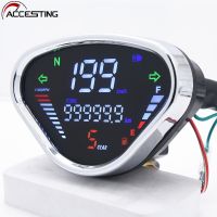 ☸ Digital Motorcycle Speedometer Tachometer Instrument Assembly Wtih Fuel level gauge For Honda DAX 70 CT50 CT70 Jialing 70