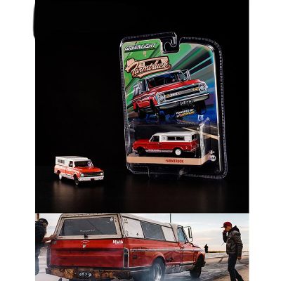 Greenlight Pressofuso 1:64 Scala 1970 Camioncino Pick-Up ต่อ Autocarri A Breve Raggio Accelerazione Simulator ใน Lega Display Per La Raccolta Del Moo Di Auto