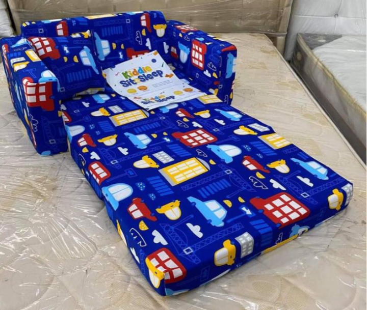 [ ONHAND ] URATEX BABY KIDDIE SIT AND SLEEP / KIDS BED/ SOFA BED
