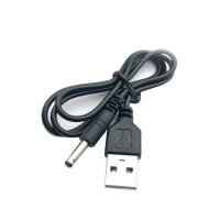 1/2/3 USB2.0ไปยังสายชาร์จ DC3.5mm 5V สายสายชาร์จ50cm-black DC