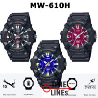 CASIO ของแท้ ?% รุ่น MW-610H นาฬิกาชาย ทนทาน กันน้ำ 100 เมตร แบตเตอรี่ 10 ปี พร้อมกล่องใบรับประกัน 1 ปี MW610 MW-610 MW-610H-1A