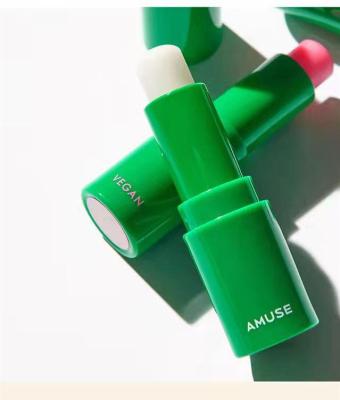 Korea Aumse Vegan green new green lip balm transparent lip balm moisturizing lipstick