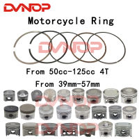 แหวนลูกสูบรถจักรยานยนต์สำหรับ50cc 60cc 70cc 80cc 100cc 37มม. 38มม. 39มม. 44มม. 47มม. 49มม. 50มม. 52มม. 52.4มม. 53.5มม. 56.5มม. 57มม.