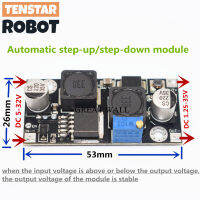 XL6019 (อัพเกรด XL6009) อัตโนมัติ Step-Up Step-Down Dc-Dc แปลงปรับโมดูลจ่ายไฟ 20W 5-32V ถึง 1.3-35V-Yunjuek