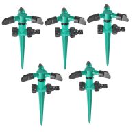 5 PCS Garden Sprinkler Fit for Adjustable Automatically Irrigation System for Yard