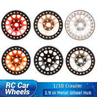 4PCS โลหะอลูมิเนียมอัลลอยด์1.9ล้อ Hub ยางสำหรับ110 RC รีโมทคอนลรุ่นรถ Crawler Rfit อุปกรณ์เสริม SCX10 JT4 XT4