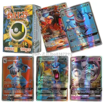 New Pokemon Cards in Portuguese TAG TEAM GX V VMAX Trainer Energy  Holographic Playing Cards Game Português Children Toy