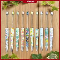 ปากกาลูกปัด Hisiya 10ชิ้นปากกาลูกปัด DIY สำหรับเขียนบันทึกการทำ DIY