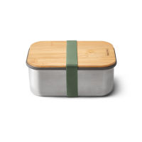 BLACK + BLUM กล่องใส่อาหาร รุ่น STAINLESS STEEL SANDWICH BOX LARGE - OLIVE