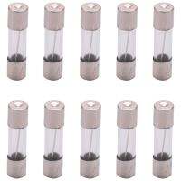 10 Pcs 250V 10Amp Slow Blow Time Delay Glass Fuses Tubes 5mm x 20mm