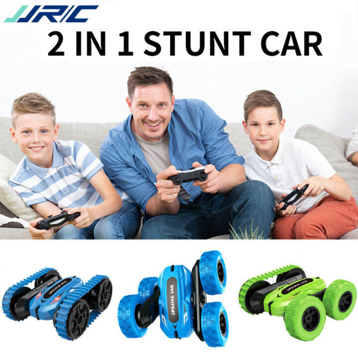 JJRC RC Stunt Car Track Wheel Interchange 2 IN 1 Stunt Drift Double ...