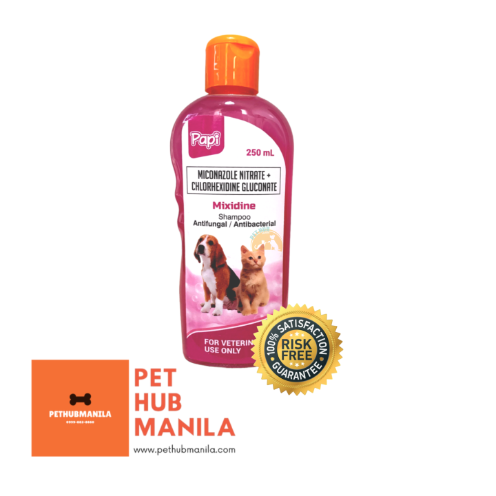 Papi Mixidine Shampoo Antifungal and Antibacterial Shampoo 250ml