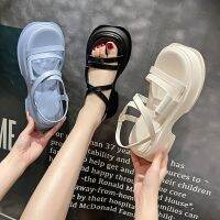 2023 Summer New Fashion Casual Sandals Platform  Chunky Heels Roman Sandals Women Slip On Comfy Shoes Sandals