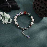 NY 2023 New Enamel Bracelet Enamel Colorful Auspicious Bracelet Versatile Fashion Bracelet