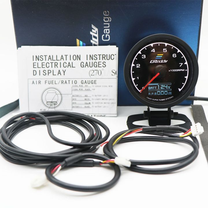 7-color-car-greddi-lcd-digital-display-turbo-boost-water-temp-oil-temp-oil-press-racing-meter-fuel-pressure-air-fuel-ratio-gauge