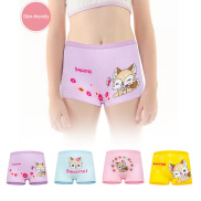 4pcs set Children Cotton Briefs Cute Cartoon Patterns Boxer Pants Kids