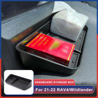 กล่องที่เก็บของแผงหน้าปัดสำหรับโตโยต้า RAV4 Wildlander ขนาด21-22โคโรลลาเลวินถาดกล่องเก็บของพลาสติกหน้าจอภายใน